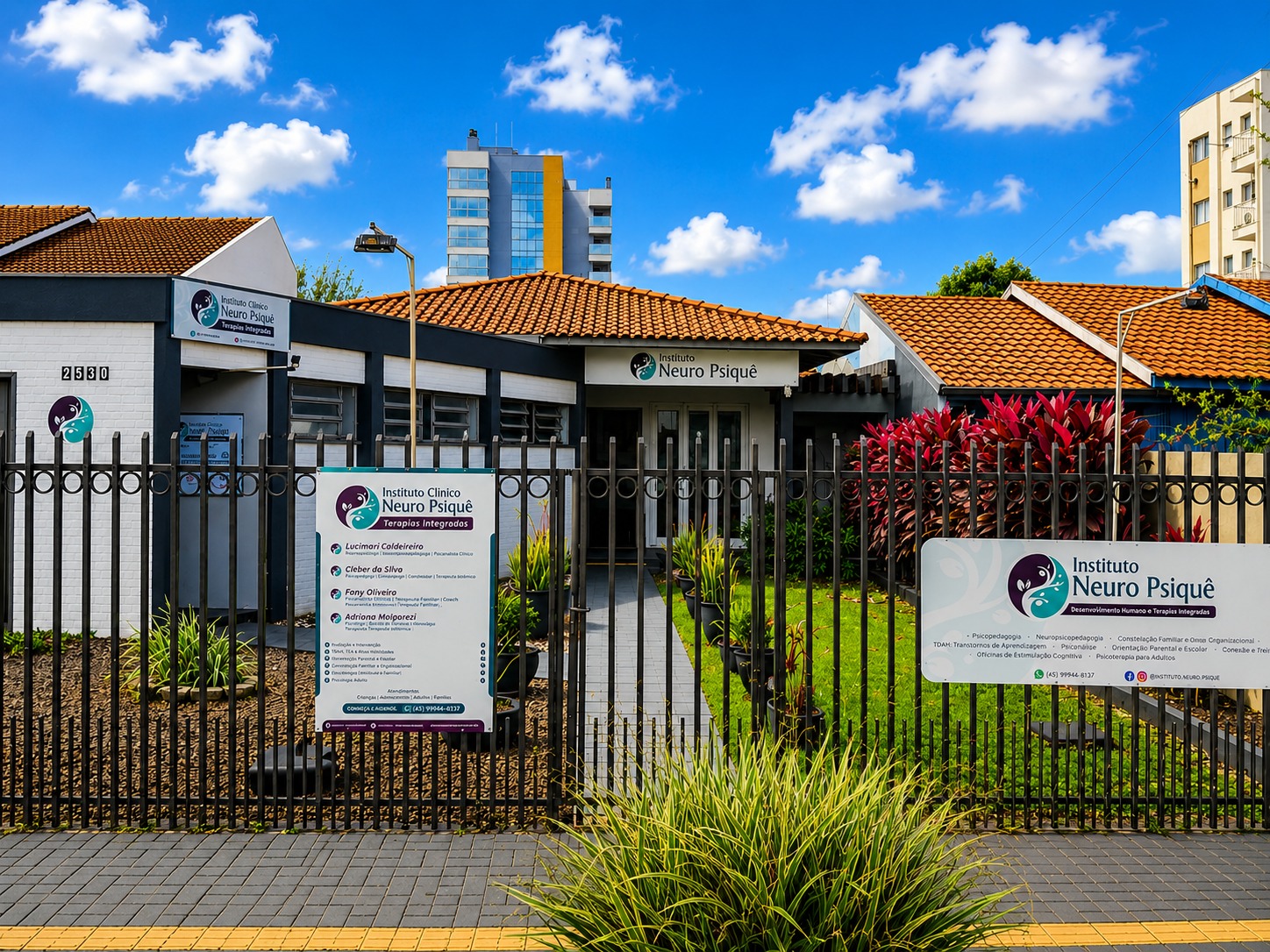 Fachada externa do Instituto Neuro Psiquê