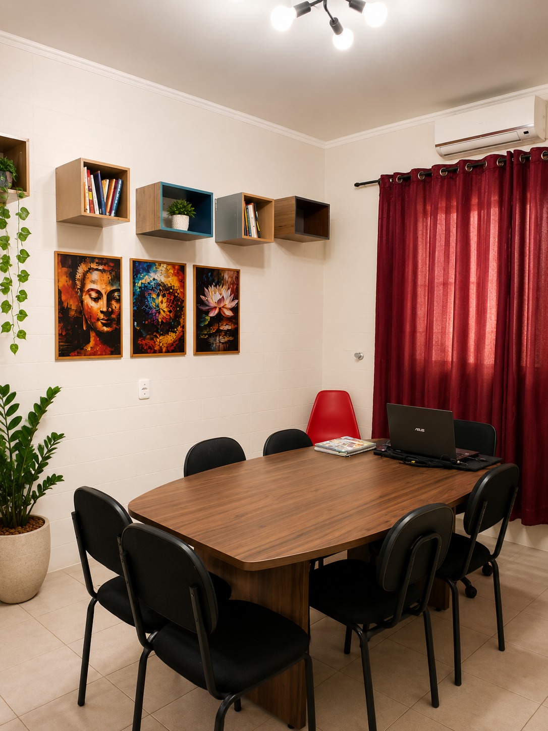Sala de reuniões da equipe multidisciplinar